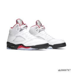 AJ 5 Fire Red Silver Tongue (2020) Shoes Sneakers - nk0000787 - Image 4