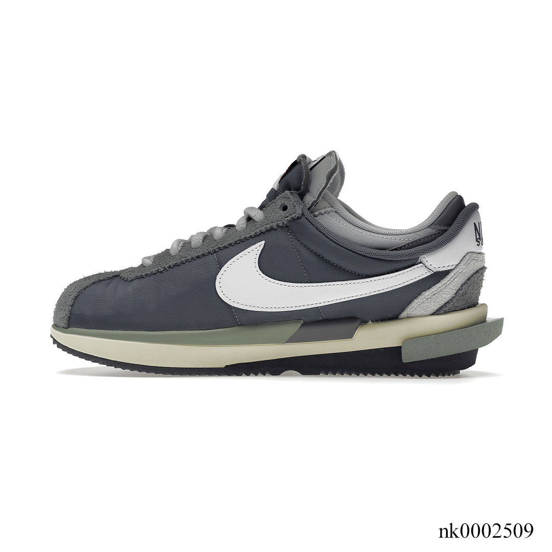 Zoom Cortez SP Sacai Grey Shoes Sneakers - nk0002509 - Image 2