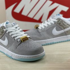 Dunk Low Barbershop Grey Shoes Sneakers - nk0001974 - Image 6