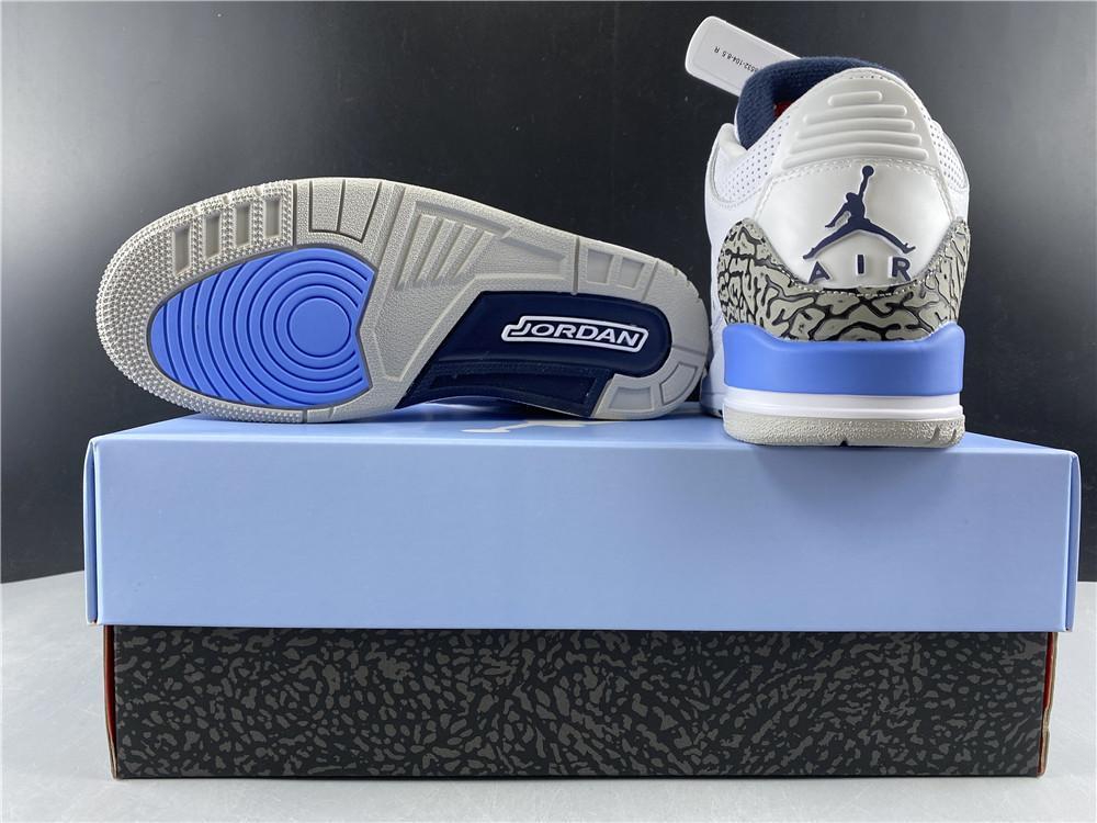 AJ 3 Retro UNC (2020) Shoes Sneakers - nk0000682 - Image 7
