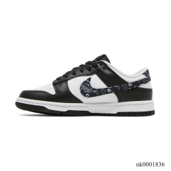 Dunk Low Black Paisley Shoes Sneakers - nk0001836 - Image 2