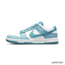 Nike Dunk Low Essential Blue Paisley Shoes Sneakers - nk0001868 - Image 2