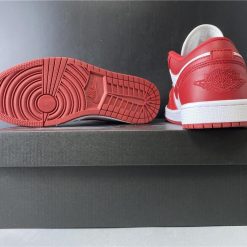 AJ 1 Low Gym Red White Shoes Sneakers - nk0000748 - Image 13