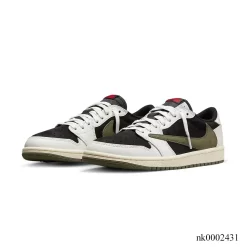 Travis Scott x AJ 1 Low OG Olive Shoes Sneakers - nk0002431 - Image 3