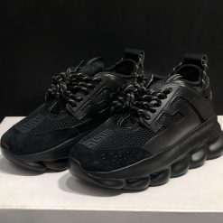 Chain Reaction Full Black Shoes Sneakers - ve0000051 - Image 5