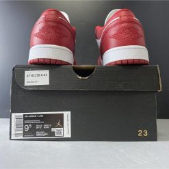AJ 1 Low Gym Red White Shoes Sneakers - nk0000748 - Image 8