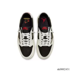 Travis Scott x AJ 1 Low OG Olive Shoes Sneakers - nk0002431 - Image 4