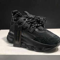 Chain Reaction Full Black Shoes Sneakers - ve0000051 - Image 9