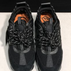 Chain Reaction Full Black Shoes Sneakers - ve0000051 - Image 6