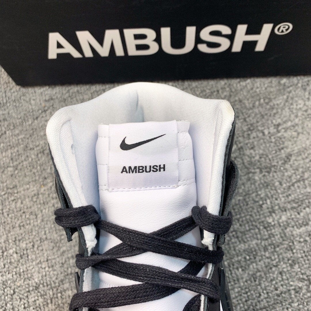 Dunk High X Ambush Black White Shoes Sneakers - nk0001576 - Image 8