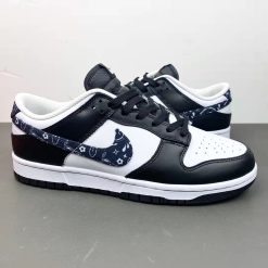 Dunk Low Black Paisley Shoes Sneakers - nk0001836 - Image 3