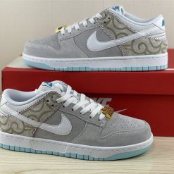 Dunk Low Barbershop Grey Shoes Sneakers - nk0001974 - Image 5