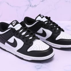 Dunk Low Retro White Black Shoes Sneakers - nk0001679 - Image 5