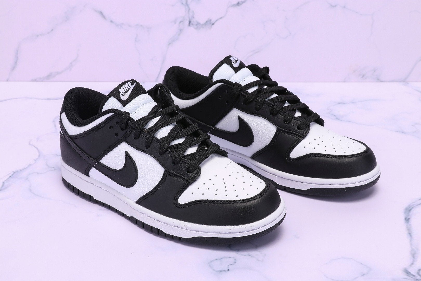 Dunk Low Retro White Black Shoes Sneakers - nk0001679 - Image 5