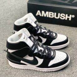 Dunk High X Ambush Black White Shoes Sneakers - nk0001576 - Image 10