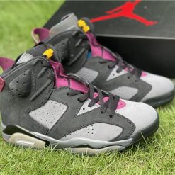 AJ 6 Bordeaux Shoes Sneakers - nk0001646 - Image 6