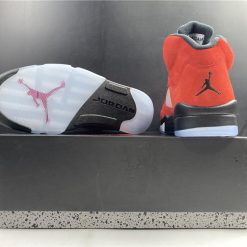 AJ 5 Retro Raging Bulls Red Shoes Sneakers - nk0001400 - Image 5