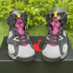 AJ 6 Bordeaux Shoes Sneakers - nk0001646 - Image 8