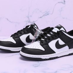 Dunk Low Retro White Black Shoes Sneakers - nk0001679 - Image 6