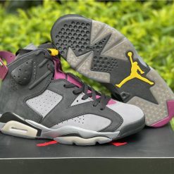 AJ 6 Bordeaux Shoes Sneakers - nk0001646 - Image 9