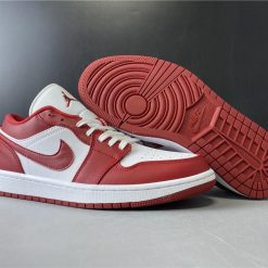 AJ 1 Low Gym Red White Shoes Sneakers - nk0000748 - Image 18