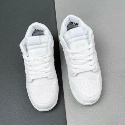 Dunk Low Dover Street Market Triple White Velvet Shoes Sneakers - nk0001911 - Image 3