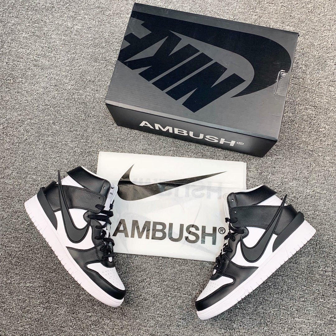 Dunk High X Ambush Black White Shoes Sneakers - nk0001576 - Image 15