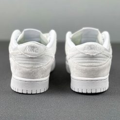 Dunk Low Dover Street Market Triple White Velvet Shoes Sneakers - nk0001911 - Image 8
