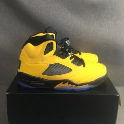 AJ 5 Retro Michigan (2019) Shoes Sneakers - nk0000157 - Image 6