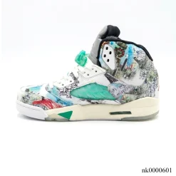 AJ 5 Wings Shoes Sneakers - nk0000601 - Image 2