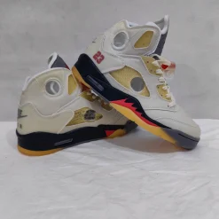 AJ 5 Retro OW Sail Shoes Sneakers - nk0000692 - Image 4