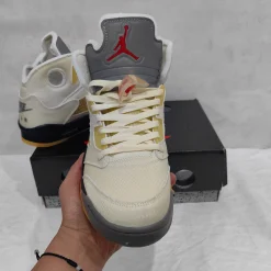 AJ 5 Retro OW Sail Shoes Sneakers - nk0000692 - Image 7