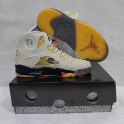 AJ 5 Retro OW Sail Shoes Sneakers - nk0000692 - Image 8