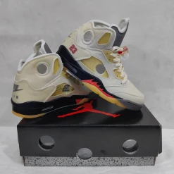 AJ 5 Retro OW Sail Shoes Sneakers - nk0000692 - Image 10