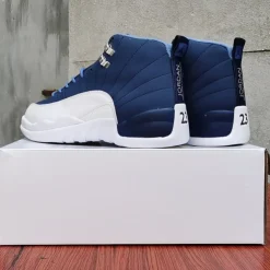 AJ 12 Retro Stone Blue Shoes Sneakers - nk0000810 - Image 5