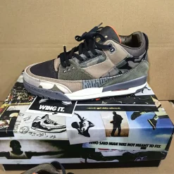 AJ 3 Retro Patchwork Camo Shoes Sneakers - nk0001981 - Image 10