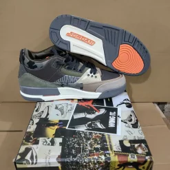 AJ 3 Retro Patchwork Camo Shoes Sneakers - nk0001981 - Image 5