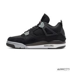 AJ 4 Retro Black Canvas Shoes Sneakers - nk0002275 - Image 2