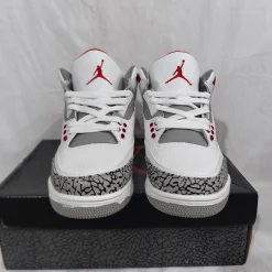 AJ 3 Retro Fire Red Shoes Sneakers - nk0002330 - Image 10