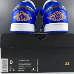 AJ 1 Low Hyper Royal Orange Peel Shoes Sneakers - nk0000141 - Image 10