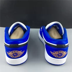 AJ 1 Low Hyper Royal Orange Peel Shoes Sneakers - nk0000141 - Image 4