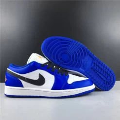 AJ 1 Low Hyper Royal Orange Peel Shoes Sneakers - nk0000141 - Image 7