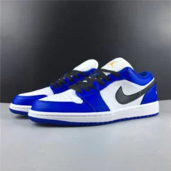 AJ 1 Low Hyper Royal Orange Peel Shoes Sneakers - nk0000141 - Image 8