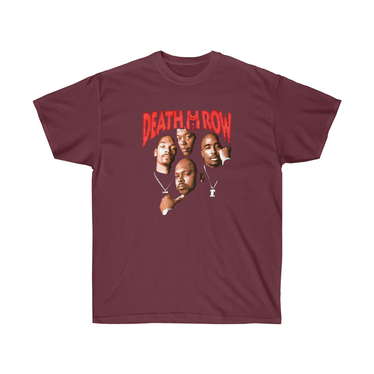 Rap Death Row Pic Men T-Shirt - Image 3