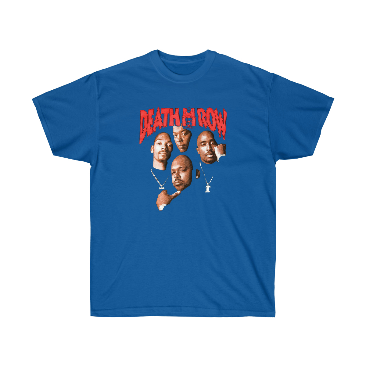 Rap Death Row Pic Men T-Shirt - Image 5