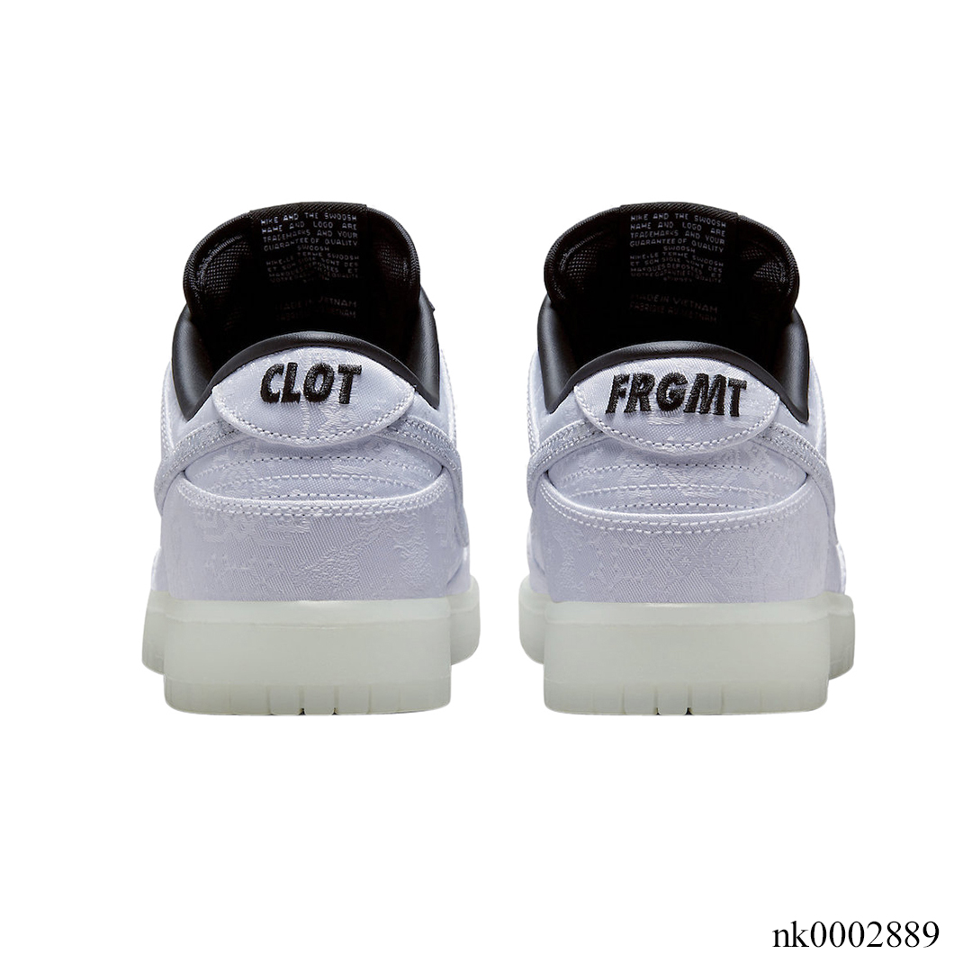 Dunk Low CLOT Fragment White Shoes Sneakers - nk0002889 - Image 5