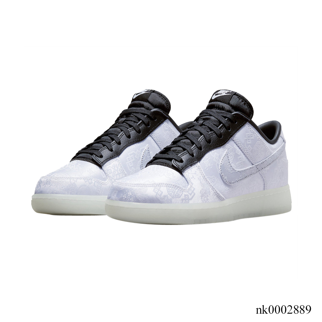 Dunk Low CLOT Fragment White Shoes Sneakers - nk0002889 - Image 4