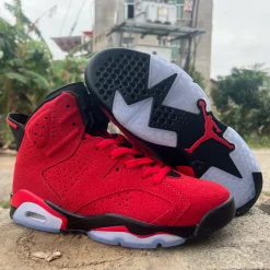 AJ 6 Retro Toro Bravo Shoes Sneakers - nk0002876 - Image 4