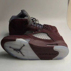 AJ 5 Burgundy Shoes Sneakers - nk0003082 - Image 11