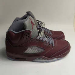AJ 5 Burgundy Shoes Sneakers - nk0003082 - Image 7